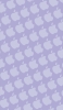 📱紫色のアップルのロゴ パターン AQUOS wish2 壁紙・待ち受け