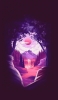 📱綺麗な紫の風景・自然 iPhone 14 Plus 壁紙・待ち受け