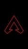 📱赤く光るAPEXのロゴ Xperia 5 IV 壁紙・待ち受け