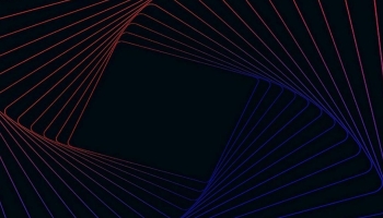 📱赤と青の幾何学模様 ライン Google Pixel 6a 壁紙・待ち受け