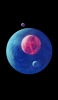 📱赤・青・紫の惑星 Google Pixel 7 Pro 壁紙・待ち受け