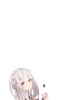 📱Re:ゼロから始める異世界生活 かわいいエミリア ファンアート Redmi Note 10T 壁紙・待ち受け