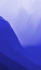 📱濃淡のある青いグラデーション 山 Google Pixel 6a 壁紙・待ち受け