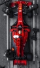 📱上から撮影した赤いF1の車 Xperia 5 IV 壁紙・待ち受け