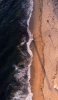 📱俯瞰視点の海岸線 iPhone 14 Pro 壁紙・待ち受け