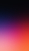 📱綺麗な紫・オレンジのグラデーション iPhone 14 Pro 壁紙・待ち受け