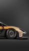 📱横から見たオレンジ・灰色のレーシングカー Xperia 5 IV 壁紙・待ち受け