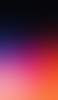 📱綺麗な紫・オレンジのグラデーション iPhone 14 Plus 壁紙・待ち受け