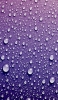 📱沢山の水滴がついた紫の金属 Xperia 5 IV 壁紙・待ち受け