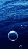 📱海の中 水泡 Xperia 5 IV 壁紙・待ち受け