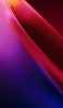 📱赤と紫の楕円曲線 iPhone 14 Plus 壁紙・待ち受け