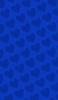 📱ビビッド・ブルー ハートのロゴ iPhone 14 Pro 壁紙・待ち受け