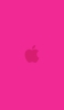 📱ビビッド・ピンク アップルのロゴ Xperia 5 IV 壁紙・待ち受け