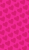 📱ビビッド・ピンク ハートのロゴ Xperia 5 IV 壁紙・待ち受け