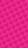 📱ビビッド・ピンク ハートのロゴ iPhone 14 Pro Max 壁紙・待ち受け