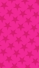 📱ビビッド・ピンク 星のロゴ iPhone 14 Pro 壁紙・待ち受け