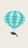 📱鯨と気球のイラスト AQUOS wish2 壁紙・待ち受け