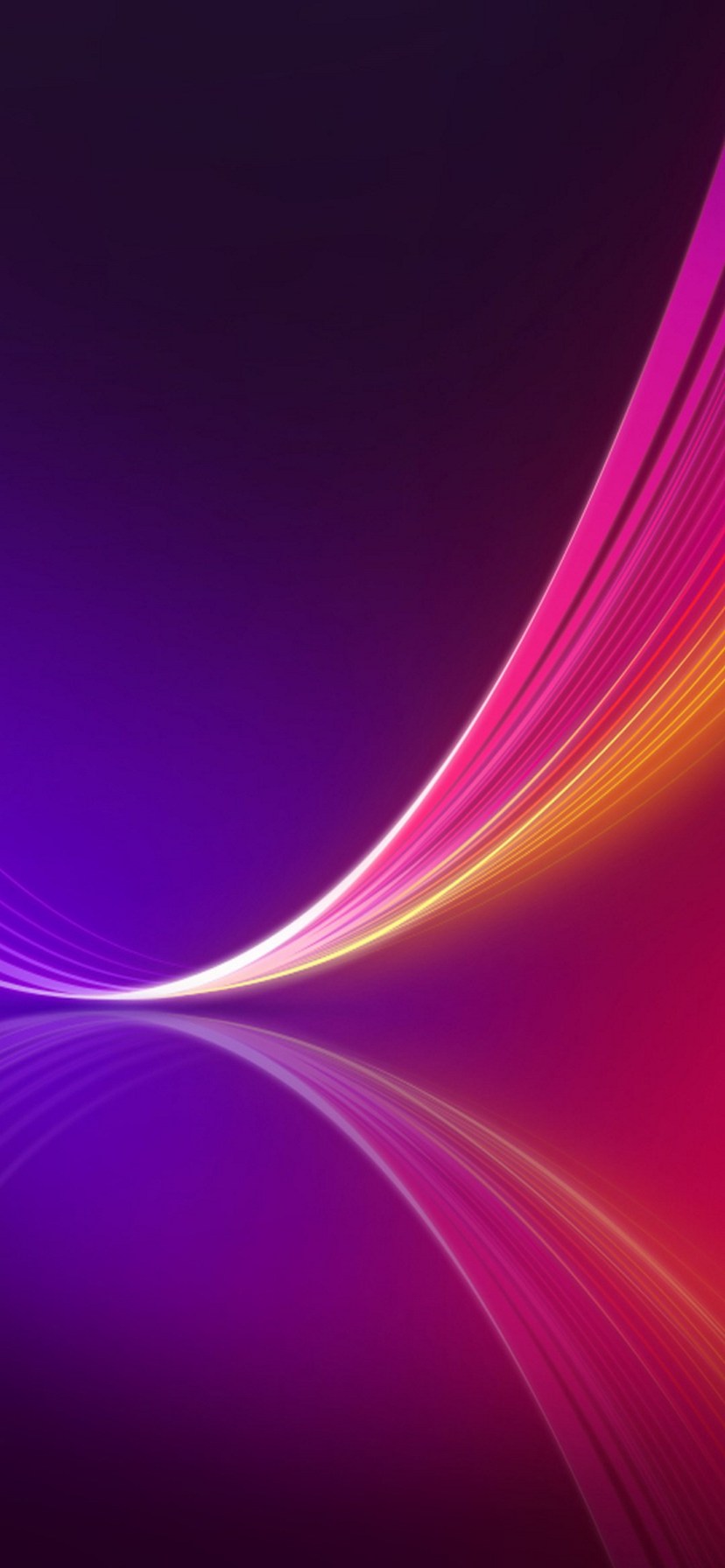 綺麗なピンクと紫のグラデーション iPhone11のスマホ壁紙・待ち受け