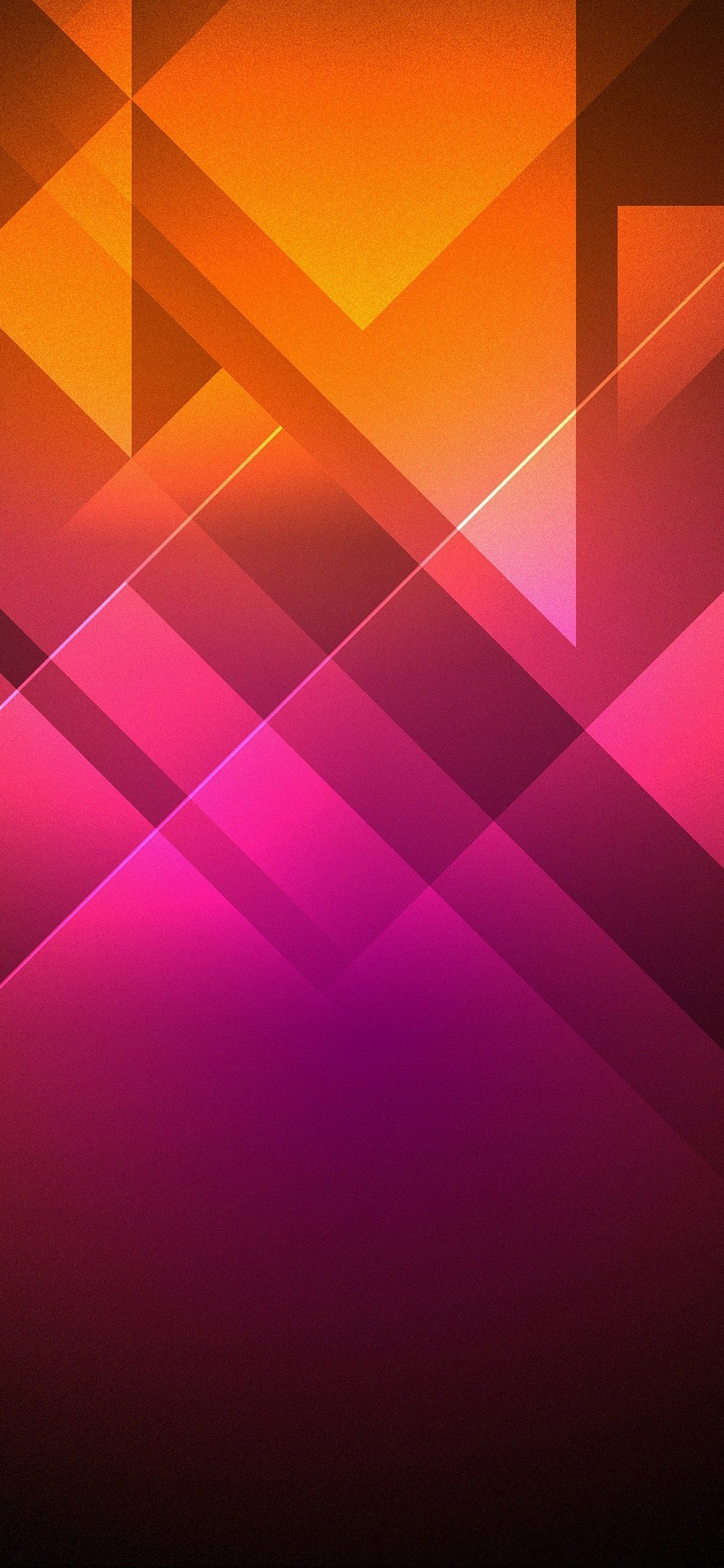 オレンジ ピンクの彩度の高いテクスチャー Find X Android 壁紙 待ち受け スマラン
