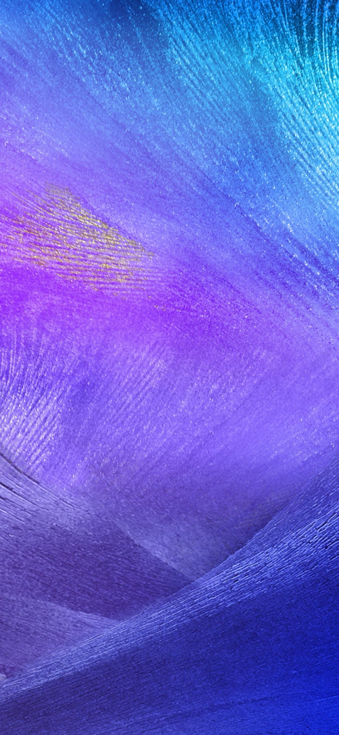 画面いっぱいの紫の羽毛 Galaxy A30 Android 壁紙 待ち受け Sumaran