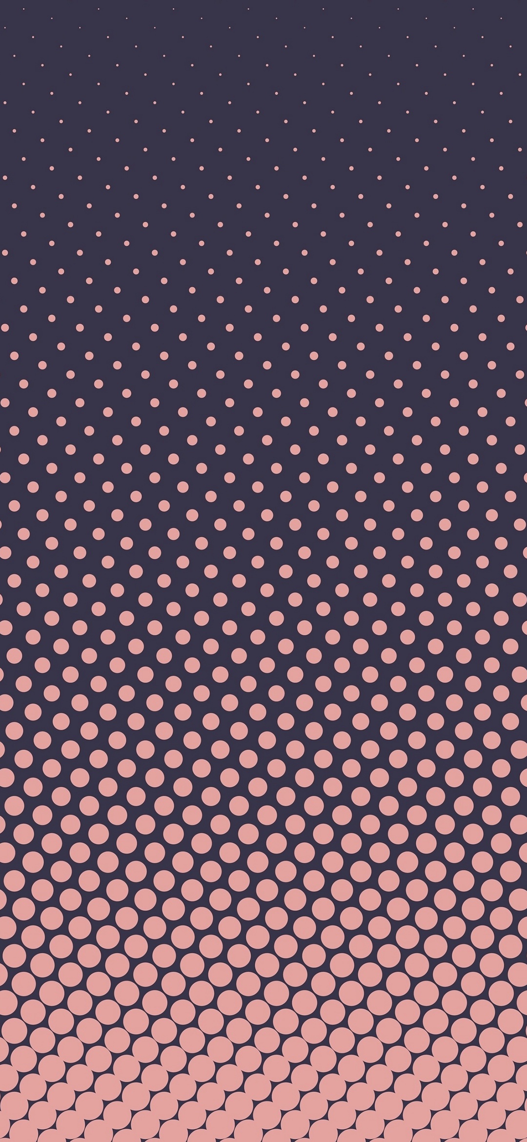 Pink Navy Blue Dot Pattern Oppo Reno A Android 壁紙 待ち受け Sumaran