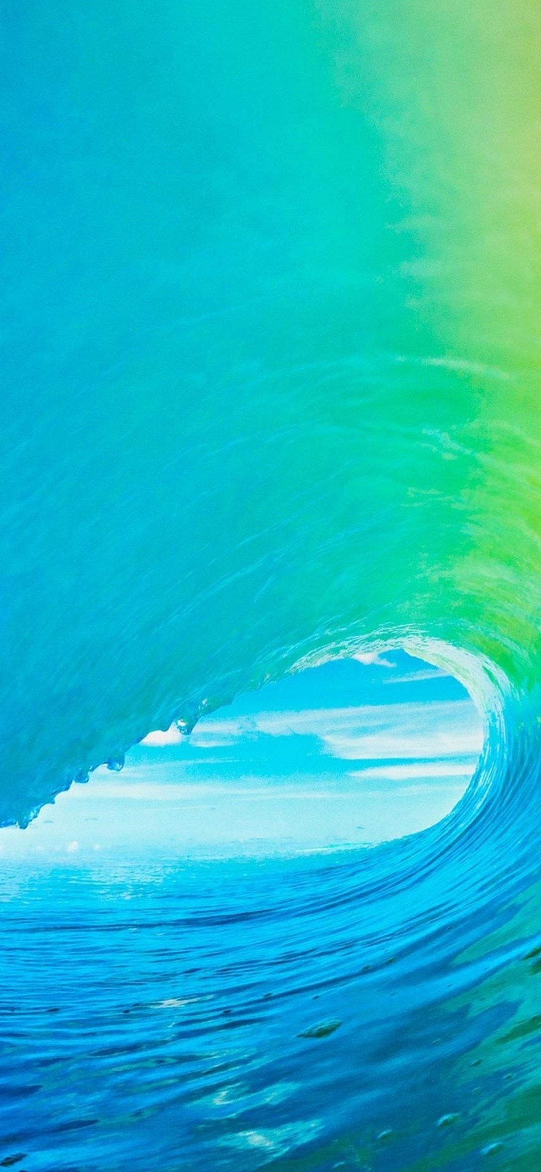 Emerald Sea Big Waves Oppo Reno A Android スマホ壁紙 待ち受け スマラン