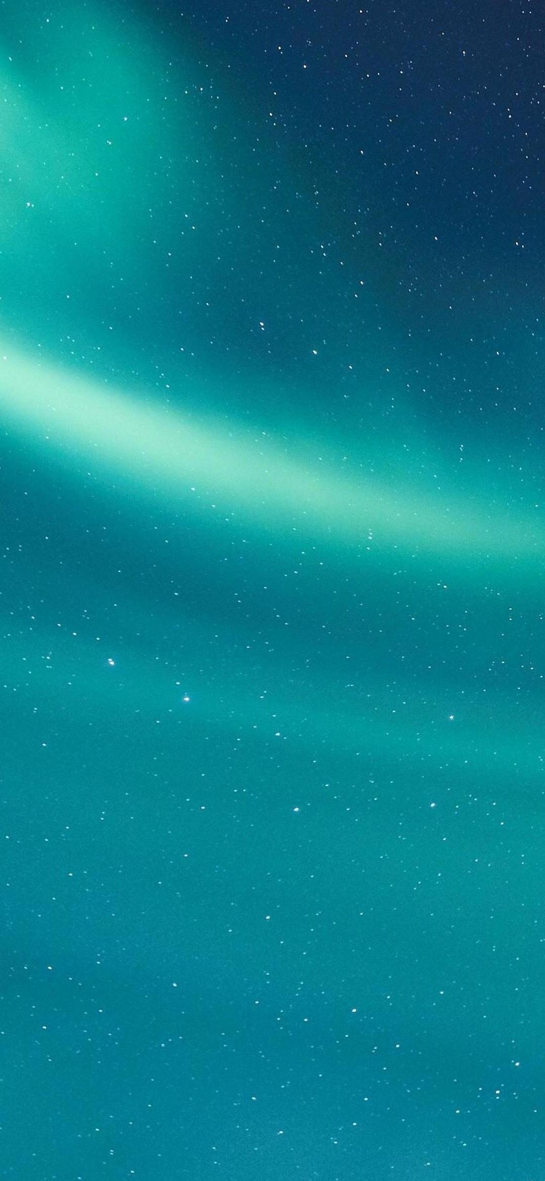 南極の星とオーロラ Google Pixel 5 Android スマホ壁紙 待ち受け スマラン
