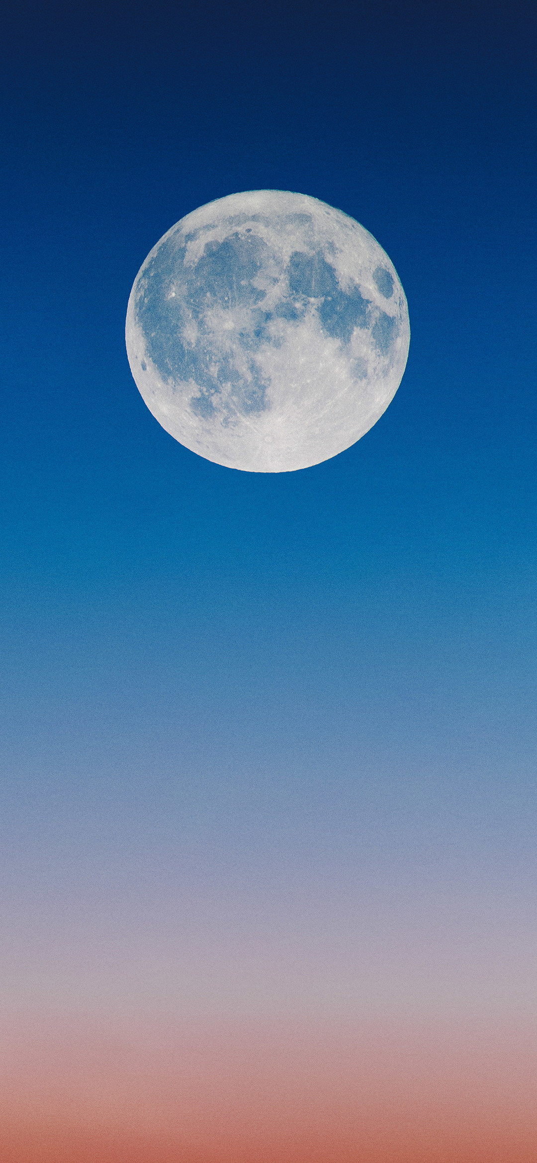 綺麗な満月と夜空 Google Pixel 5 Android スマホ壁紙 待ち受け スマラン