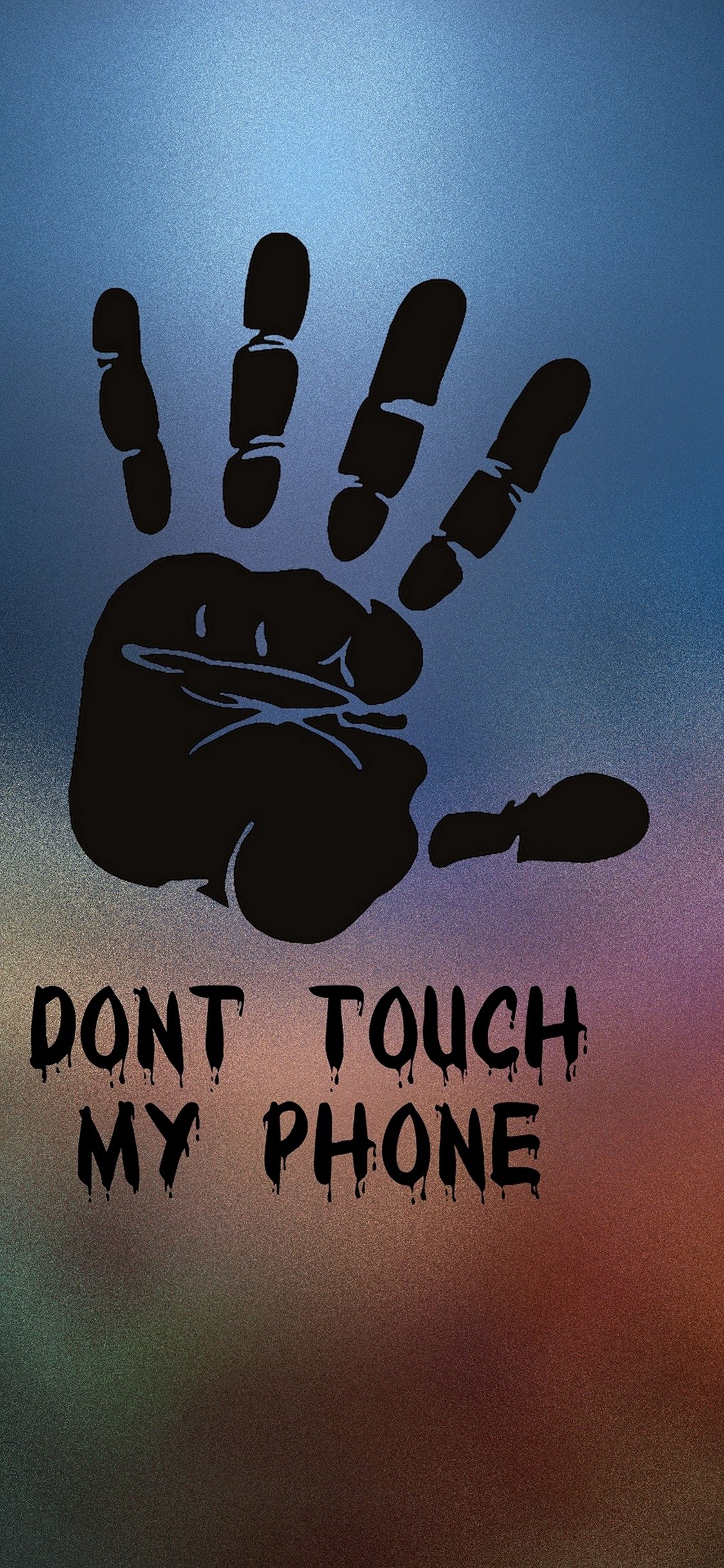 Dont Touch My Phone Iphone X スマホ壁紙 待ち受け スマラン