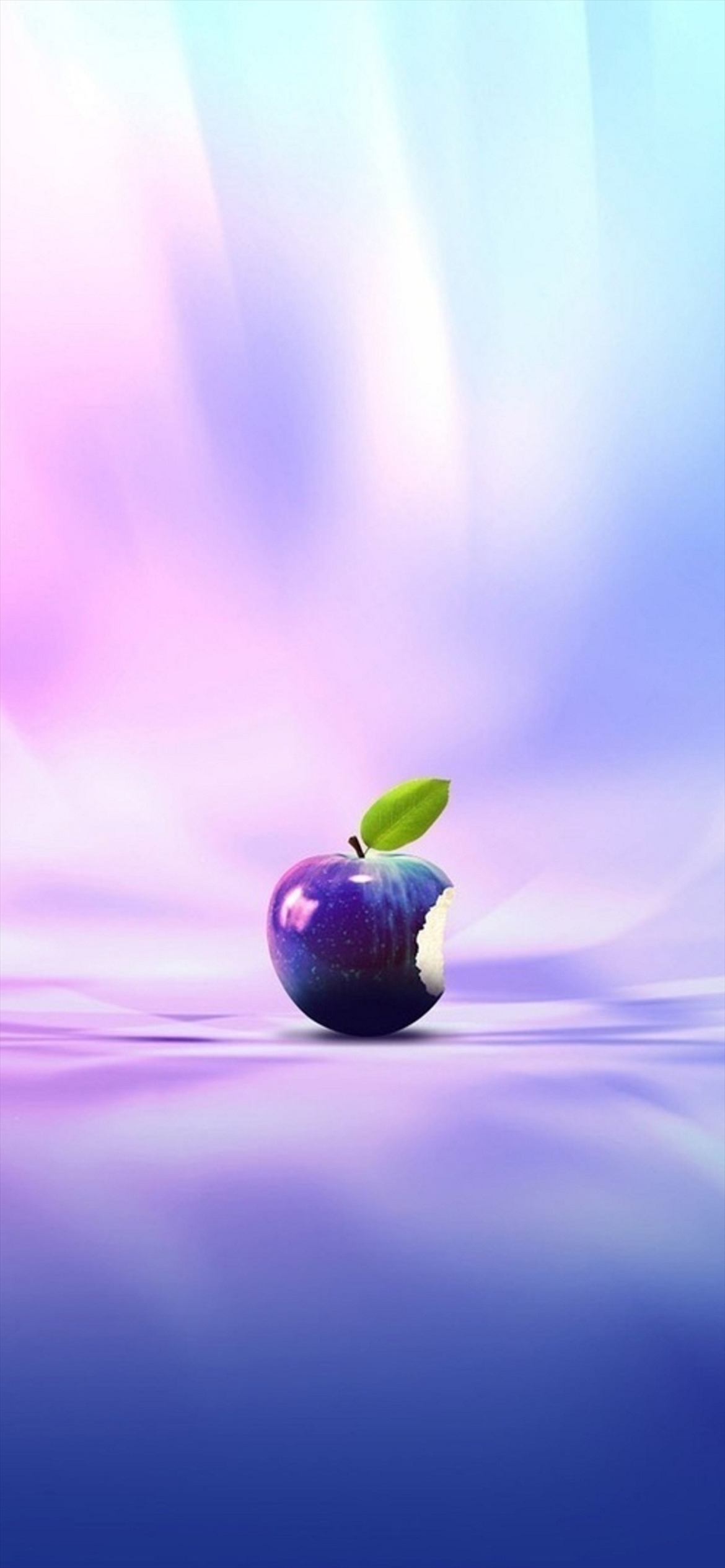 紫の林檎 Iphone 12 壁紙 待ち受け Sumaran