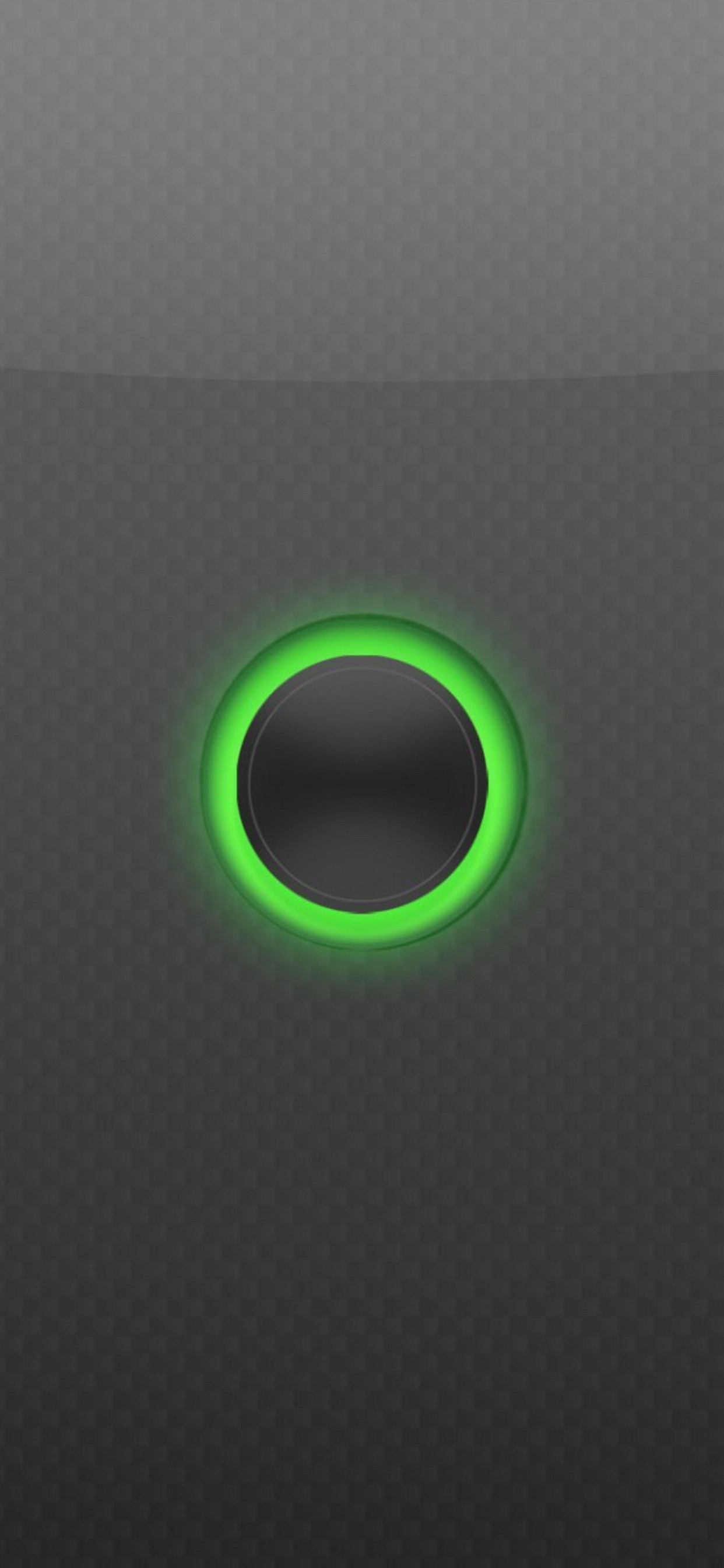 緑の輪 黒いスイッチ Iphone 11 Pro Max スマホ壁紙 待ち受け スマラン