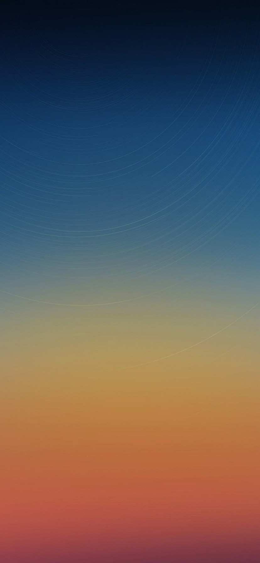 シンプルで綺麗な青とオレンジのグラデーション Iphone 11 壁紙 待ち受け Sumaran