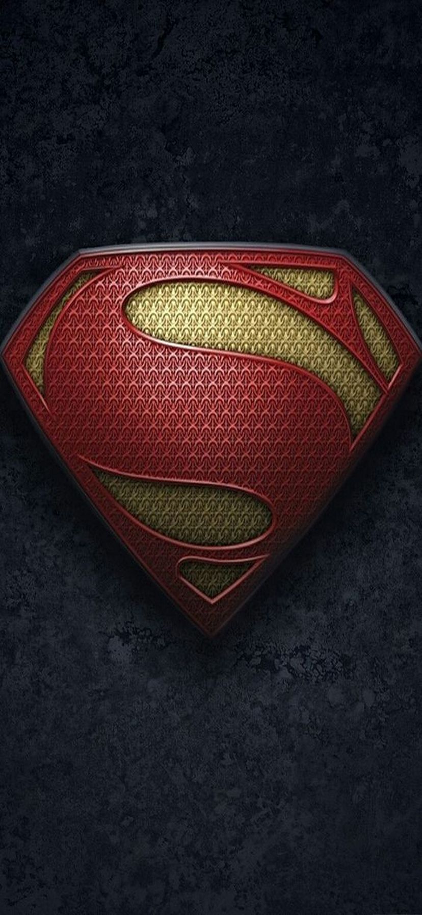 Superman Logo Iphone Xr スマホ壁紙 待ち受け スマラン