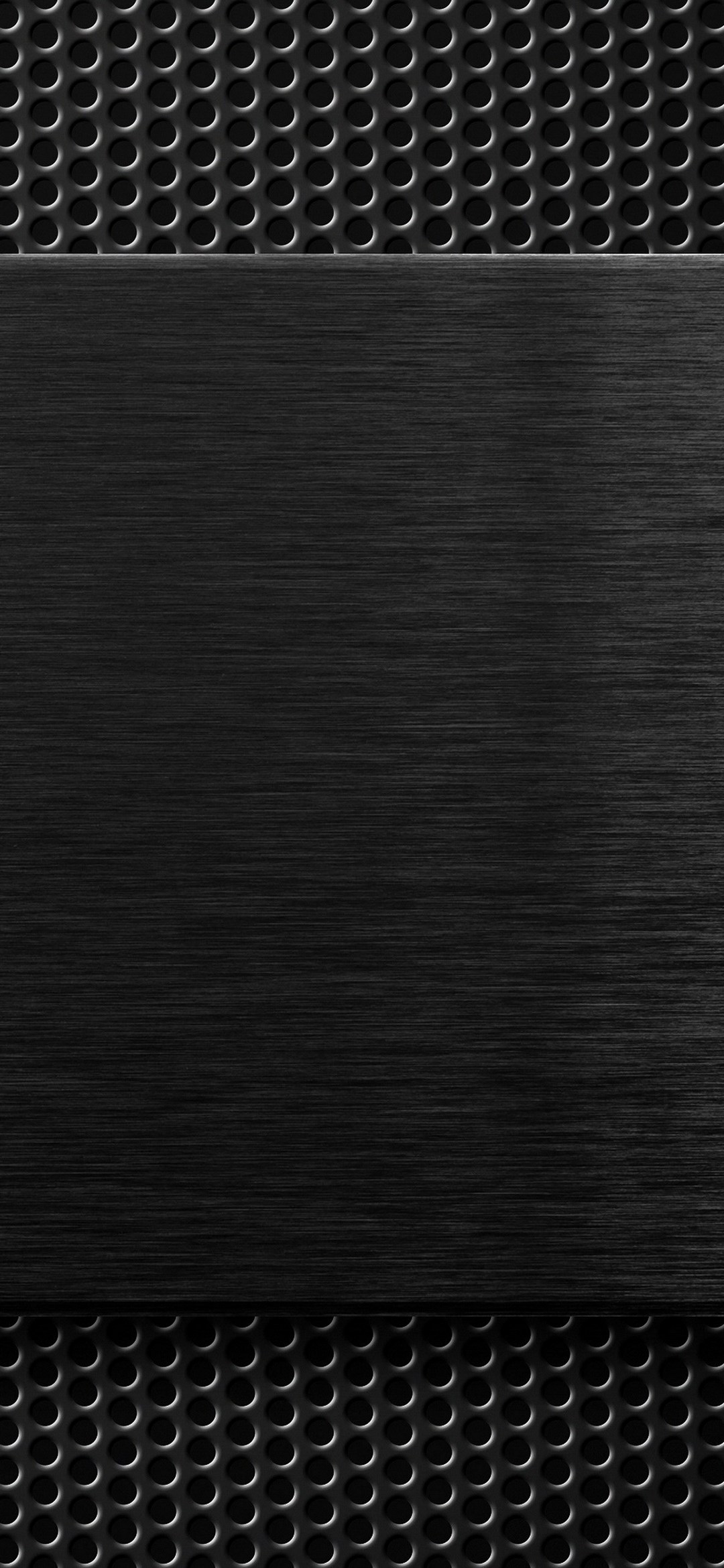 黒のメタル 穴 Redmi Note 9t Androidスマホ壁紙 待ち受け スマラン