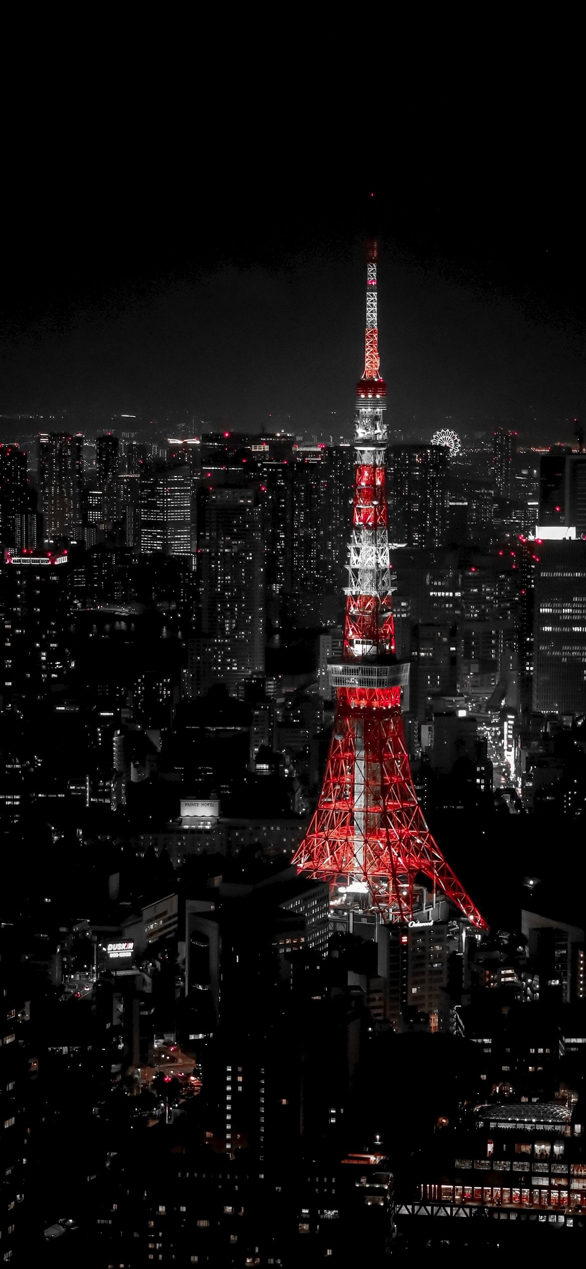 夜の東京タワー Iphone 12 壁紙 待ち受け Sumaran