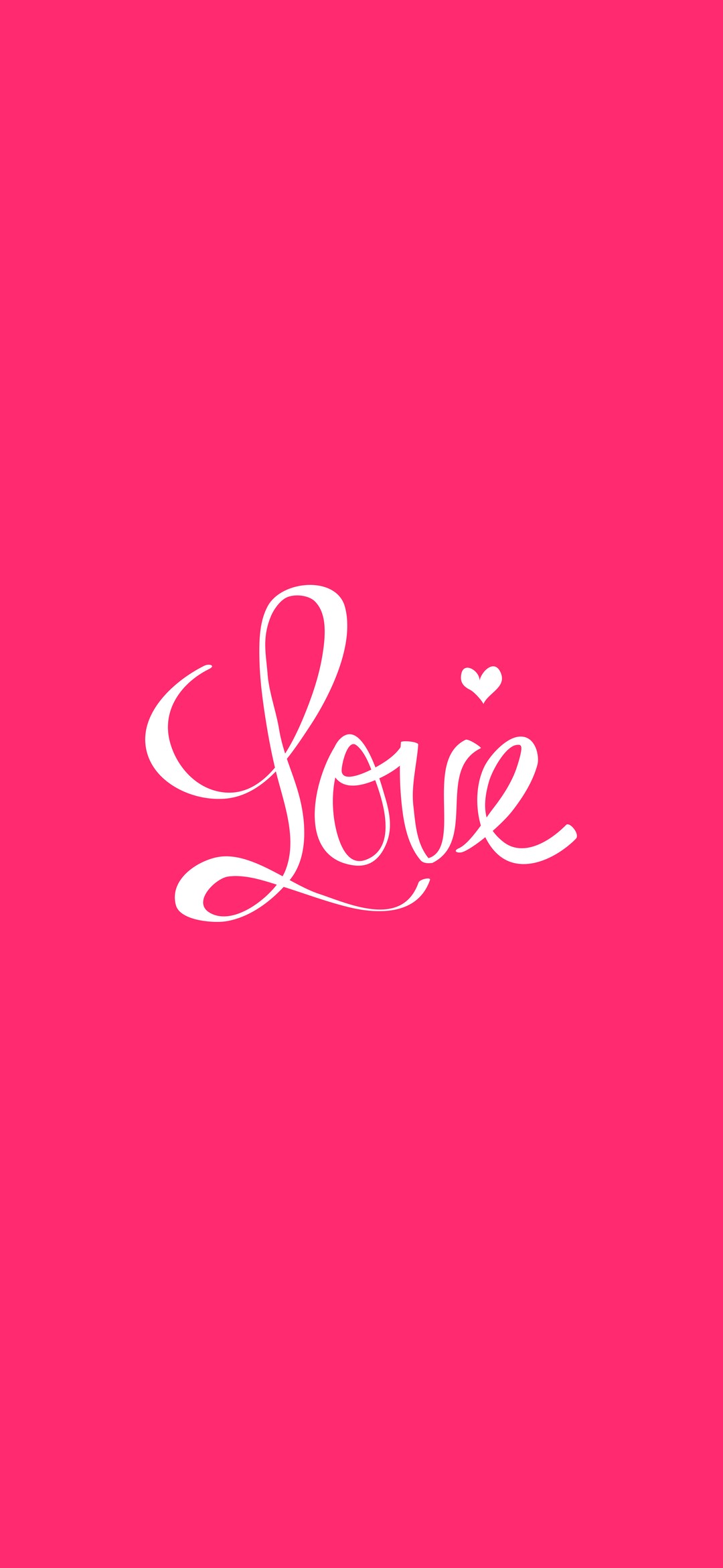 Love ピンクの背景 Oppo Reno A Android スマホ壁紙 待ち受け スマラン