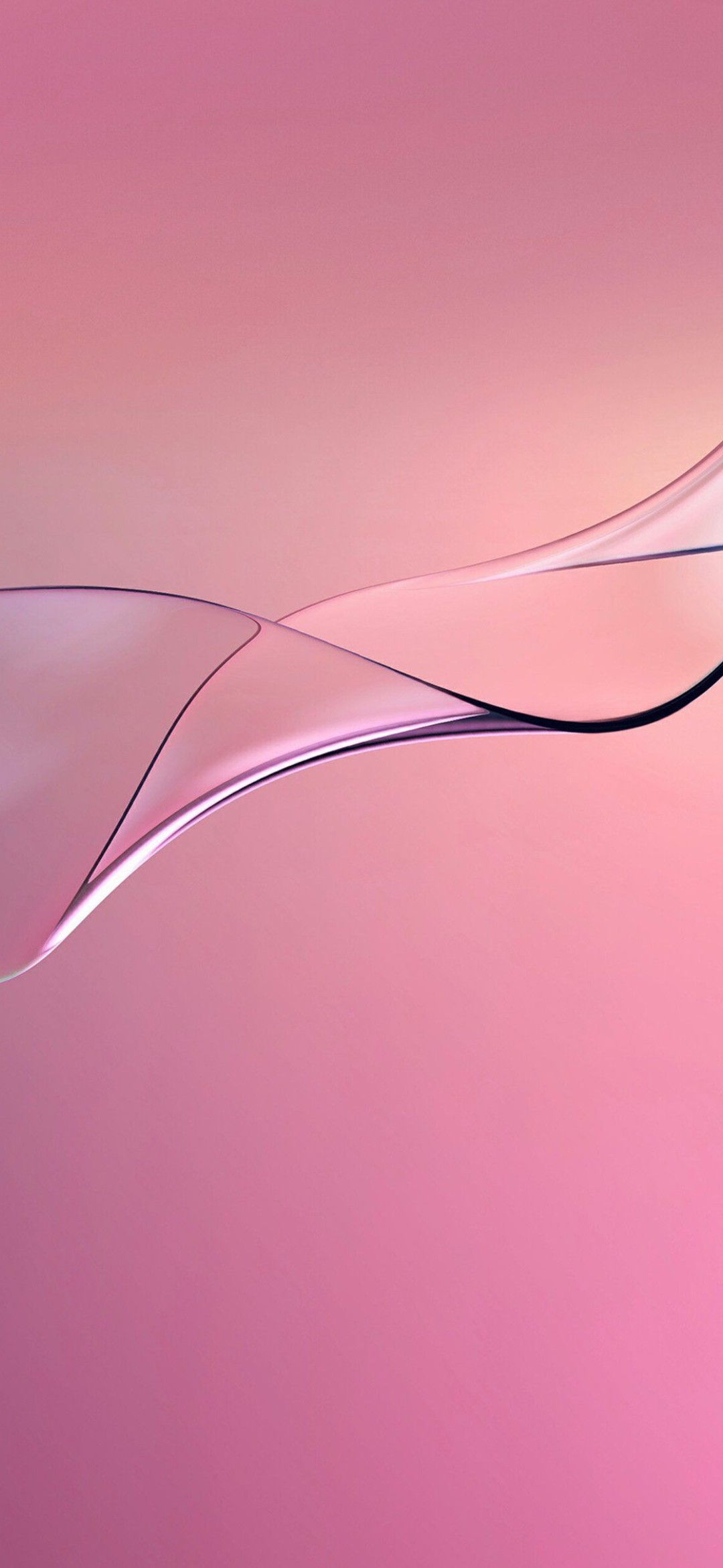 綺麗なピンクのグラデーション アブストラクト Galaxy A30 Android 壁紙 待ち受け スマラン