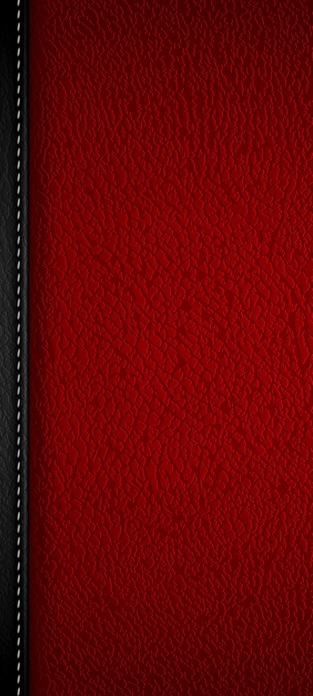 赤と黒の革 レザー Zenfone 7 Androidスマホ壁紙 待ち受け スマラン