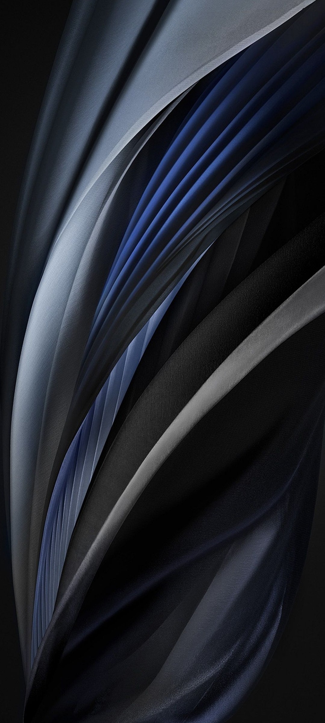 かっこいい黒と青のテクスチャー Redmi Note 9s Androidスマホ壁紙 待ち受け スマラン