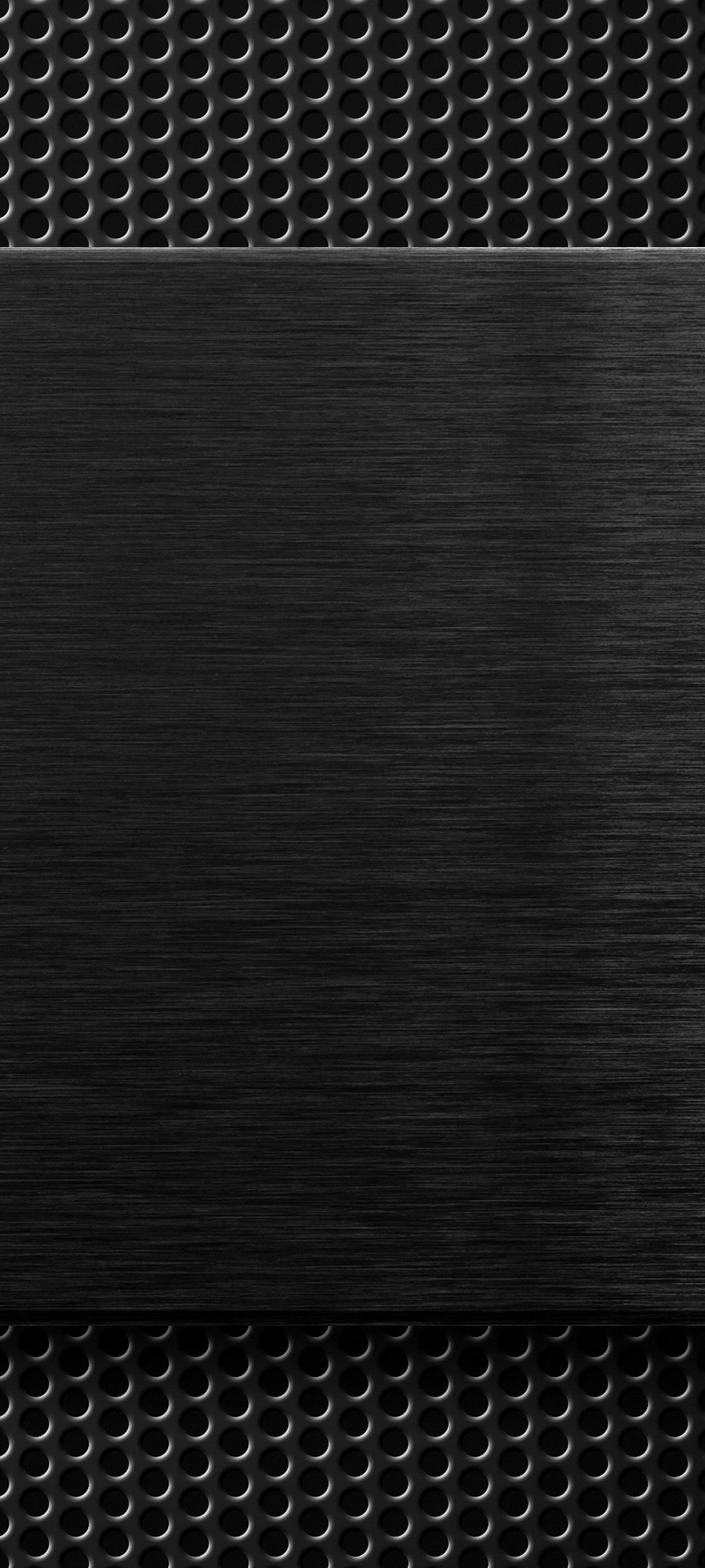 黒いメタル 穴の開いたテクスチャー Oppo Reno3 5g Androidスマホ壁紙 待ち受け スマラン