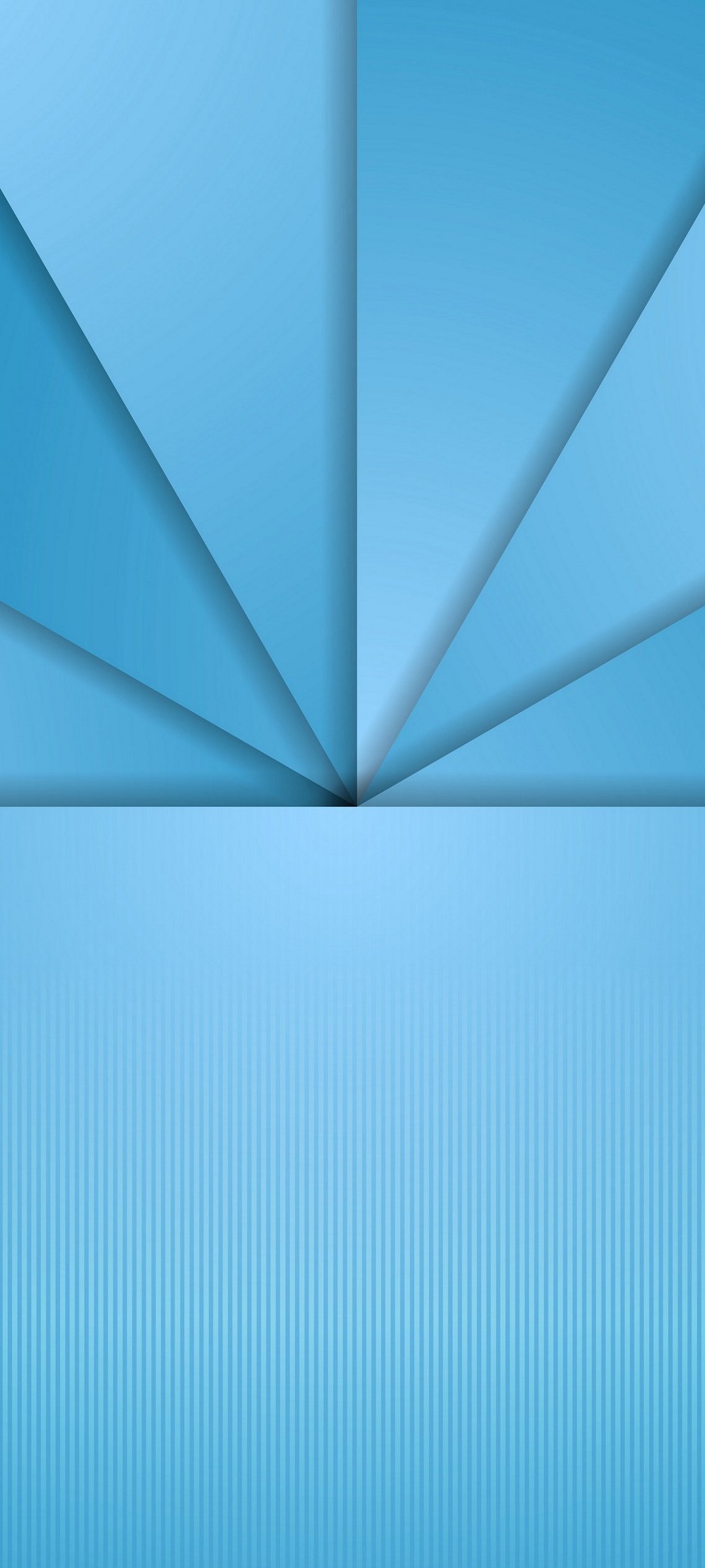 青い線 放射状 グラデーション Redmi Note 10 Pro Androidスマホ壁紙 待ち受け スマラン