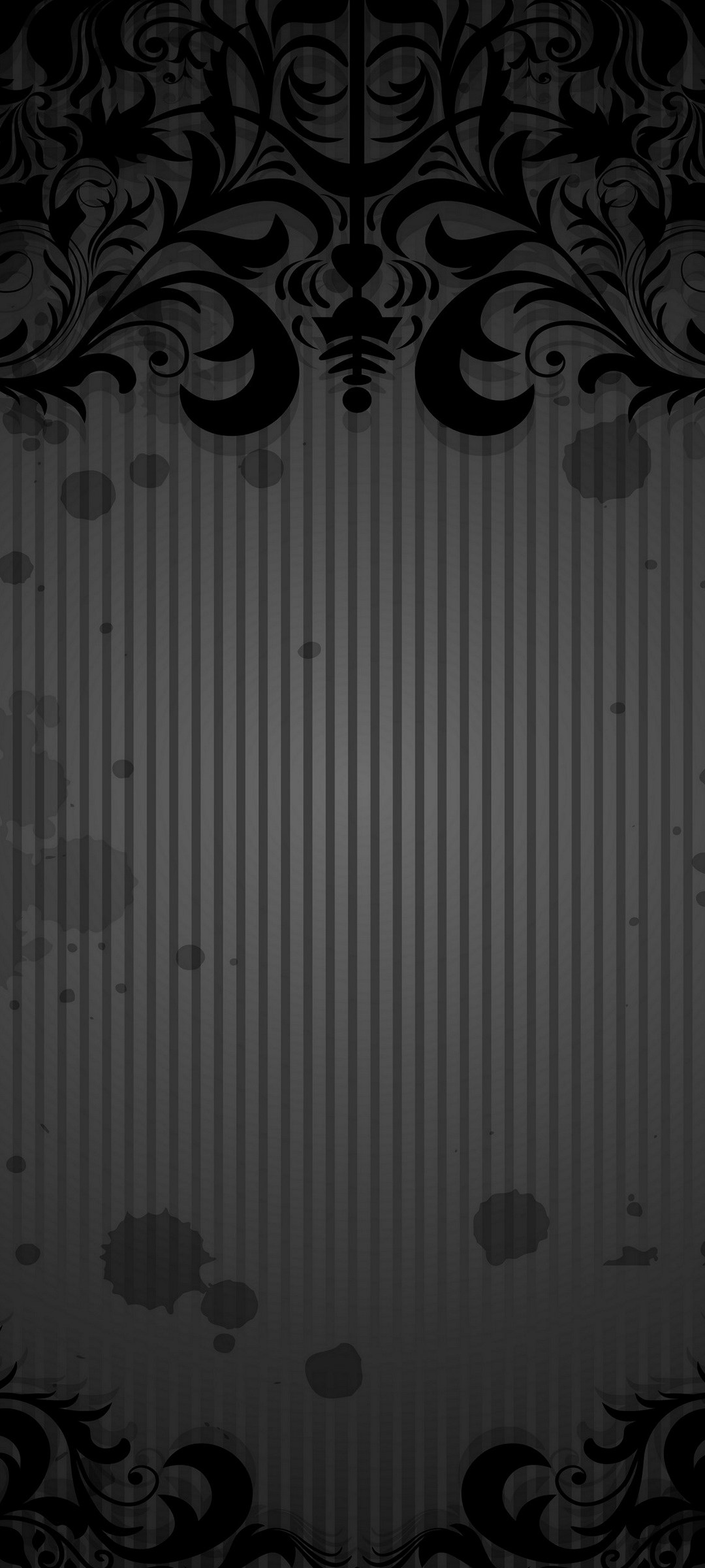 黒のボーダー 装飾 Oppo 3 Androidスマホ壁紙 待ち受け スマラン