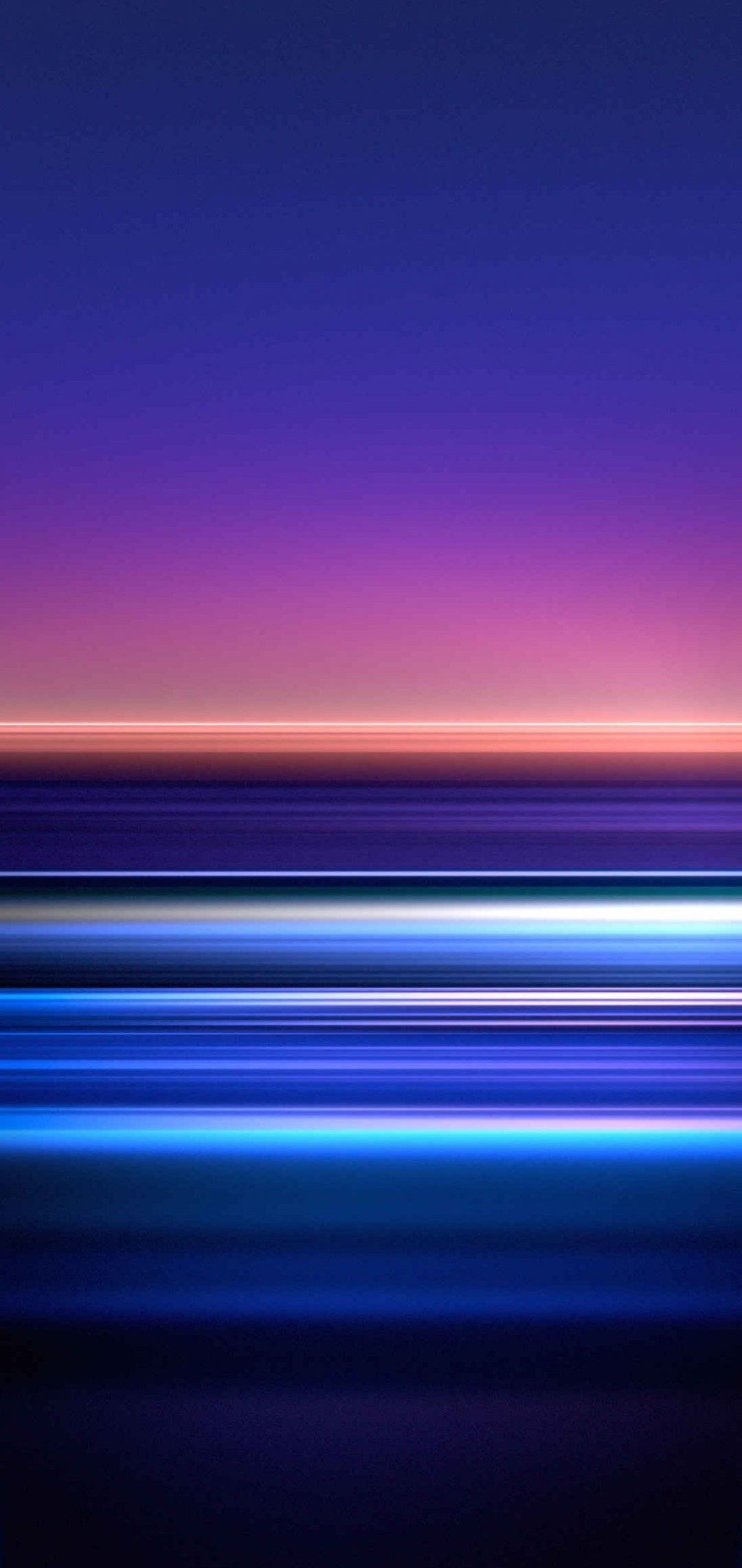 青 オレンジ 紫 ピンクのライン Zenfone Max Pro M2 Androidスマホ壁紙 待ち受け スマラン