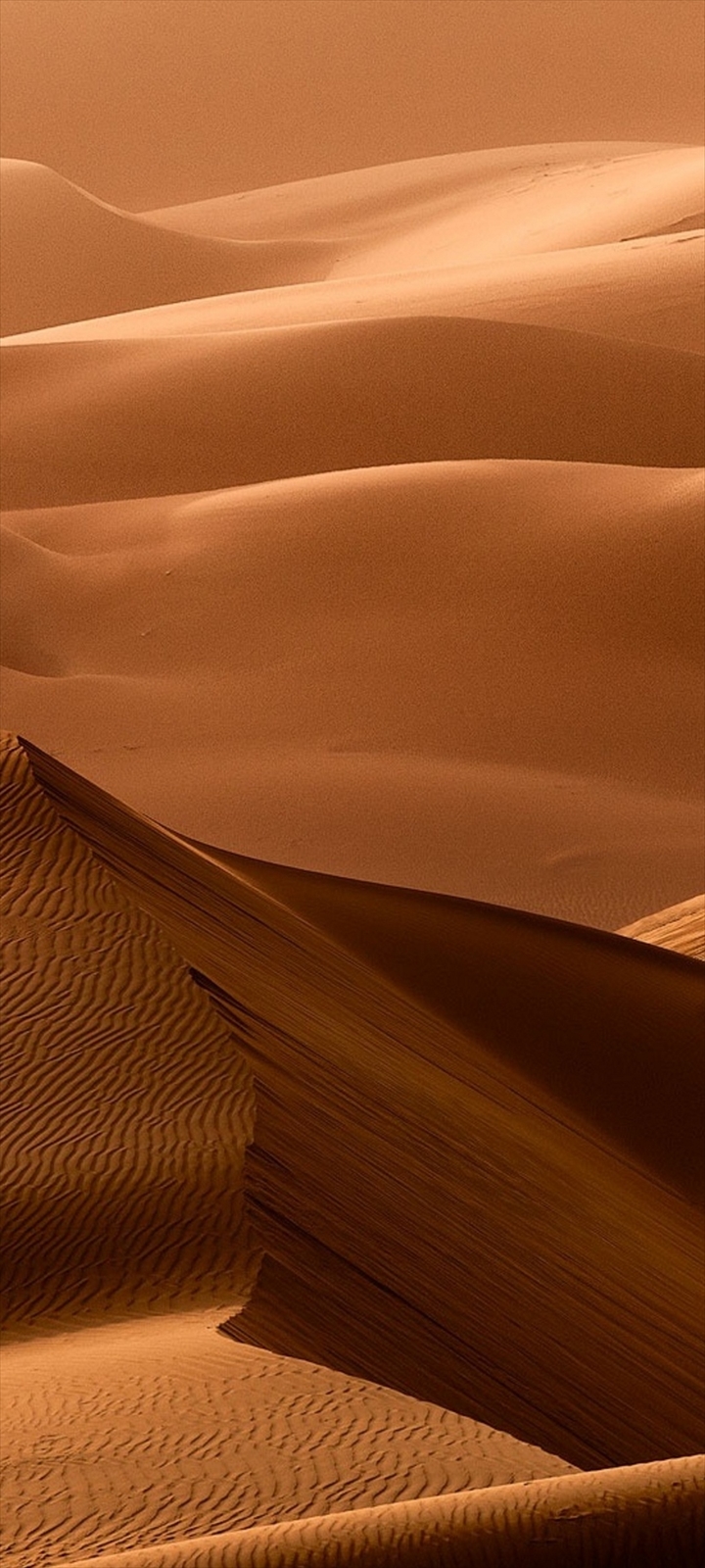 広大なサハラ砂漠 Moto G9 Play 壁紙 待ち受け スマラン