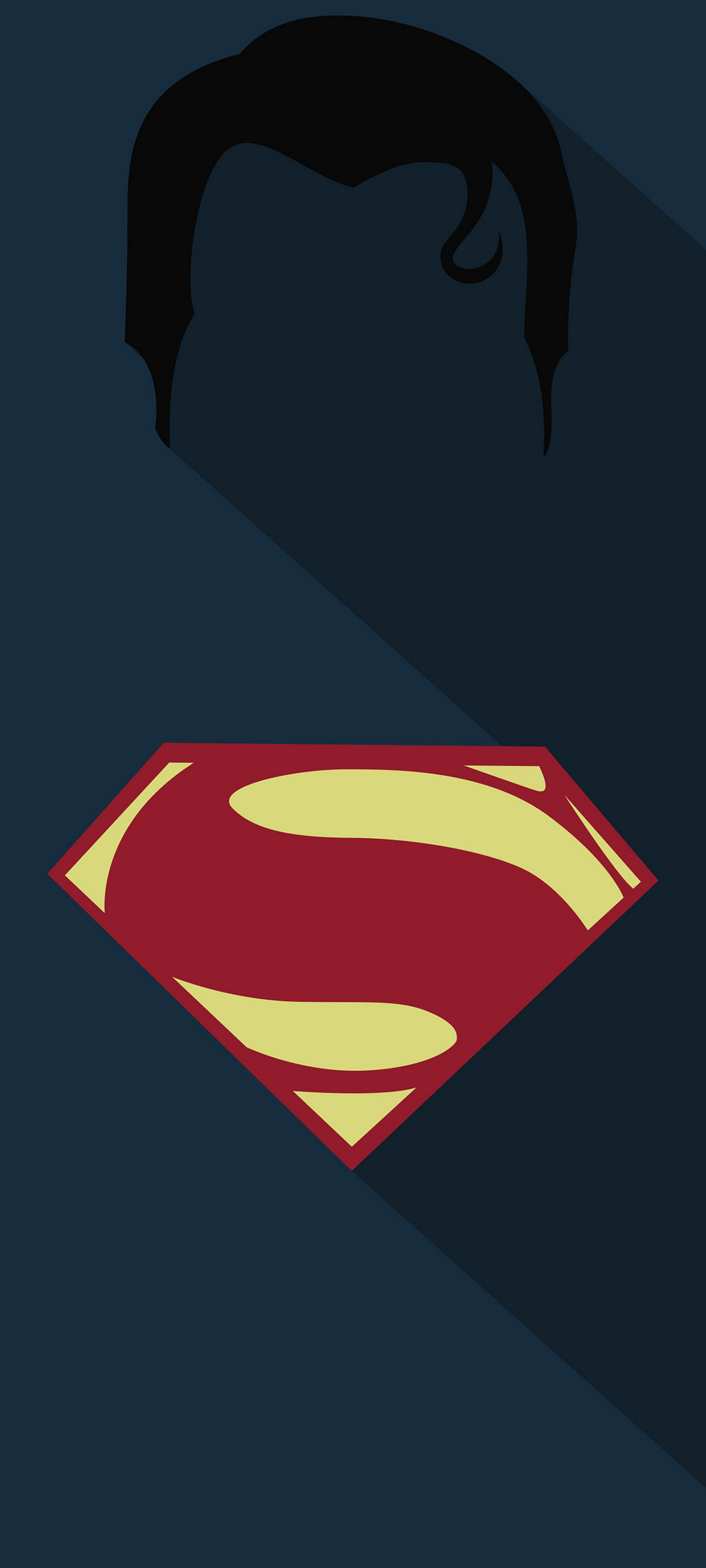 スーパーマンのロゴ Zenfone 7 Pro Androidスマホ壁紙 待ち受け スマラン