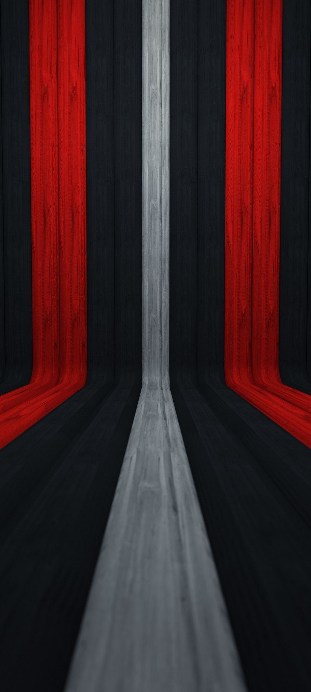 黒 赤 白のl字型のフロアー Oppo Reno5 A Androidスマホ壁紙 待ち受け スマラン