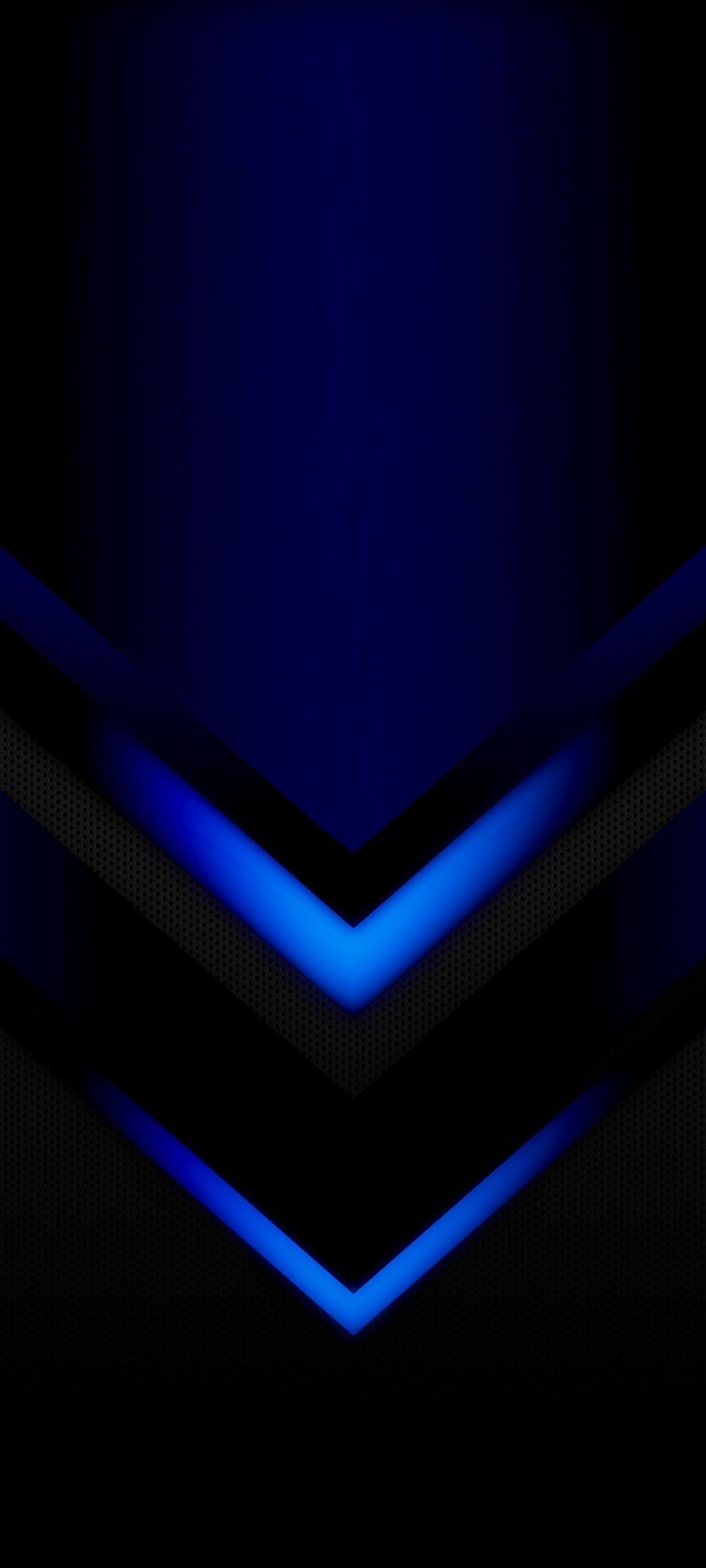 青の矢印 濃い青の背景 Zenfone 7 Androidスマホ壁紙 待ち受け スマラン