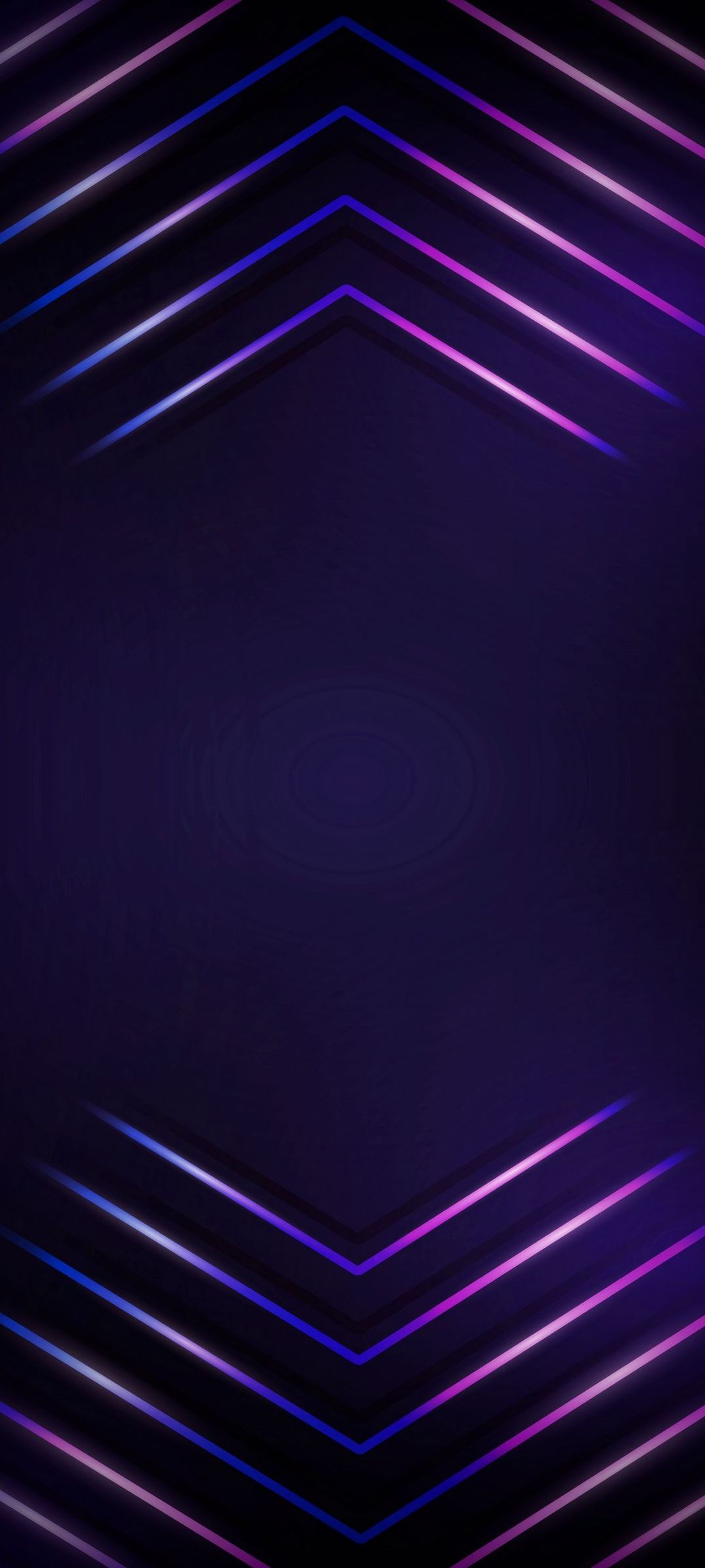 光る紫の矢印 紫の背景 Zenfone 7 Pro Androidスマホ壁紙 待ち受け スマラン