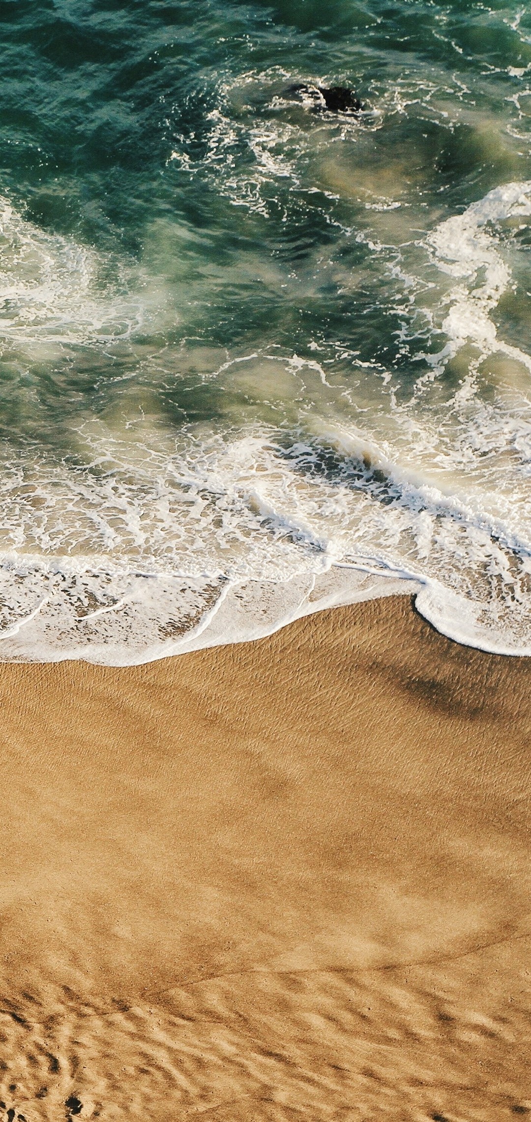 砂浜 海 渦 Oppo R15 Pro Androidスマホ壁紙 待ち受け スマラン
