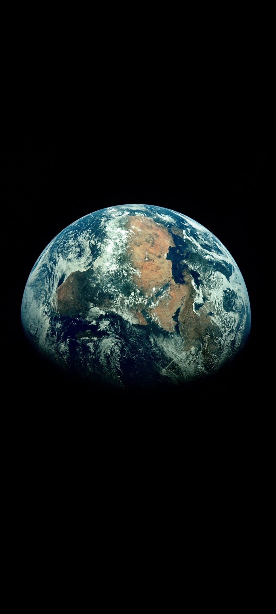 宇宙から見たリアルな地球 Redmi Note 10 Pro Androidスマホ壁紙 待ち受け スマラン